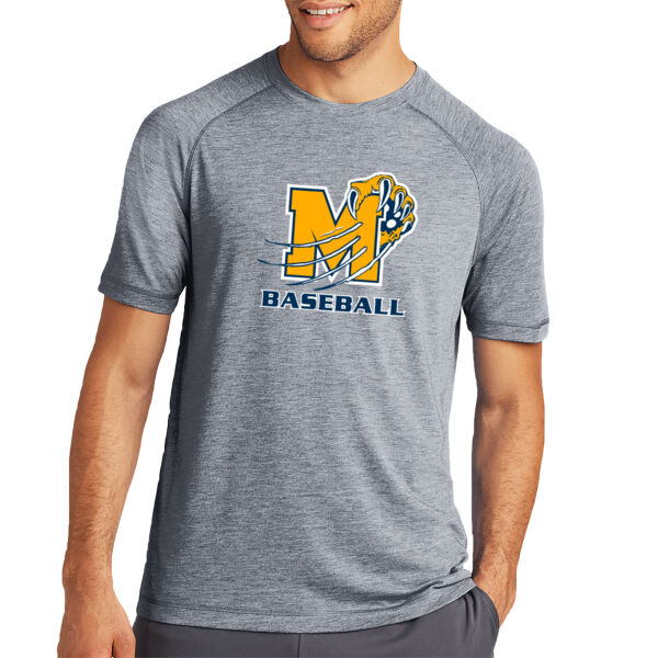PosiCharge® Tri-Blend Wicking Raglan Tee Thumbnail