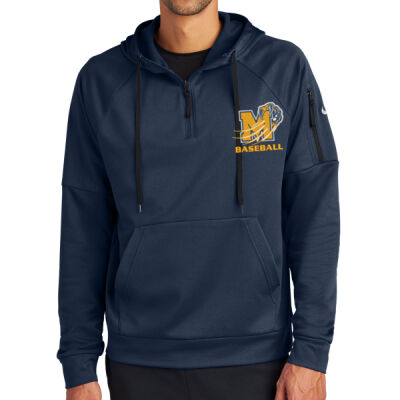 Nike Therma-FIT Pocket 1/4-Zip Fleece Hoodie Thumbnail